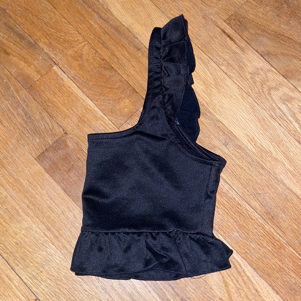 Small Black Crop Top